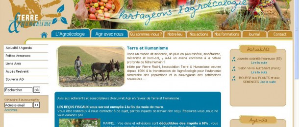 Terre et Humanisme